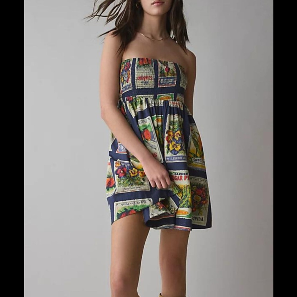 BDG tie back mini dress
